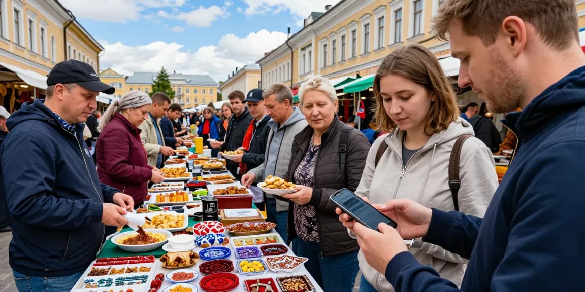 Exploradores internacionales utilizando https://payinrussia.com/ para pagos digitales en un animado mercado ruso.