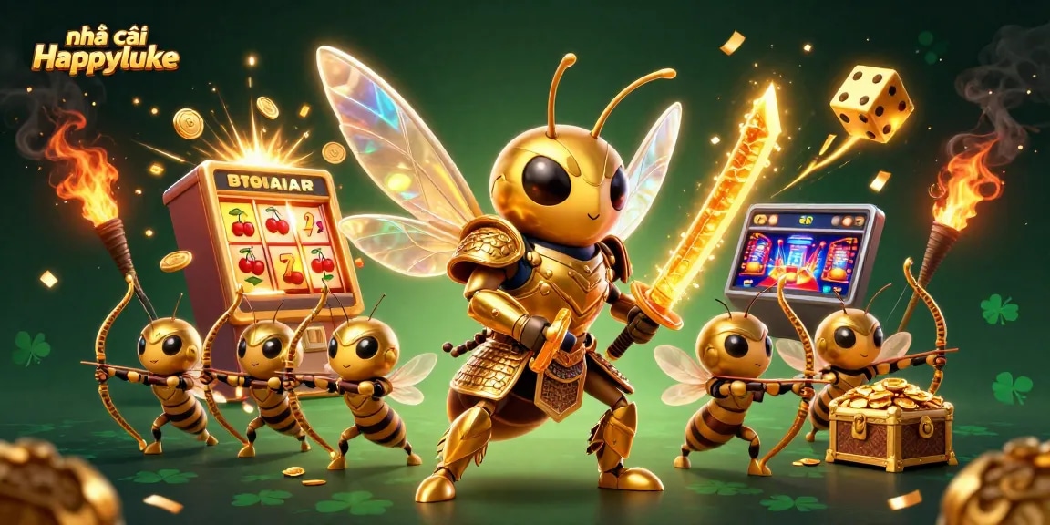 Spin and win big at nhà cái Happyluke with stunning visuals of jackpots and gambling fun.