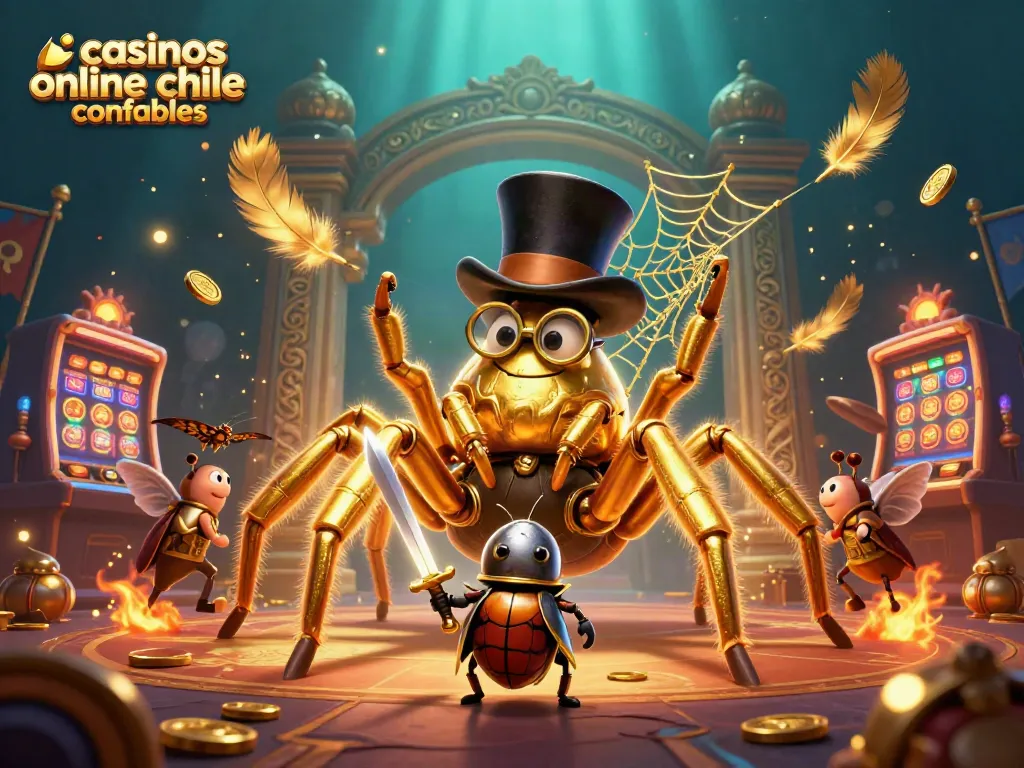 Jugando en casinos online chile confiables con una animación vibrante y personajes fantásticos.