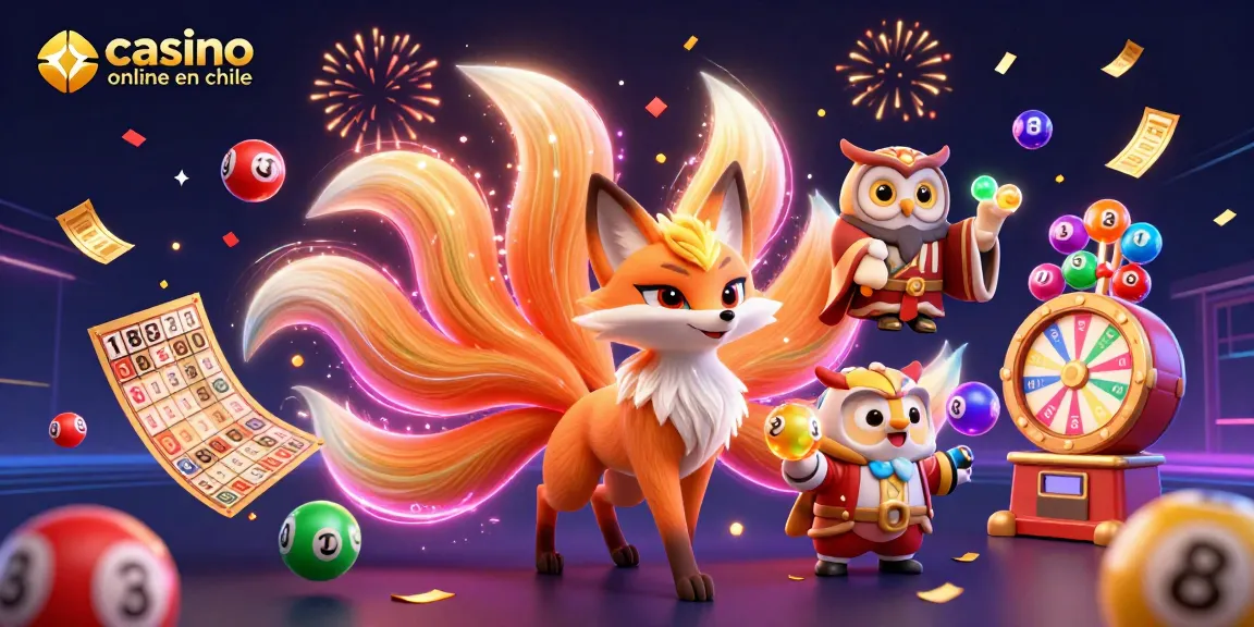 Juega en el casino online en Chile con diversión, colores vibrantes y premios atractivos.