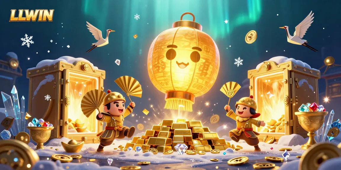 Spin to win at LLWIN with immersive gaming adventures and gold treasure!