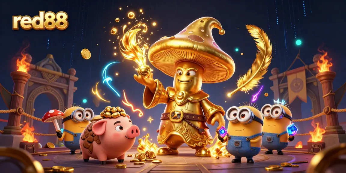Engage with red88's thrilling casino adventure featuring a powerful wizard and treasures galore.