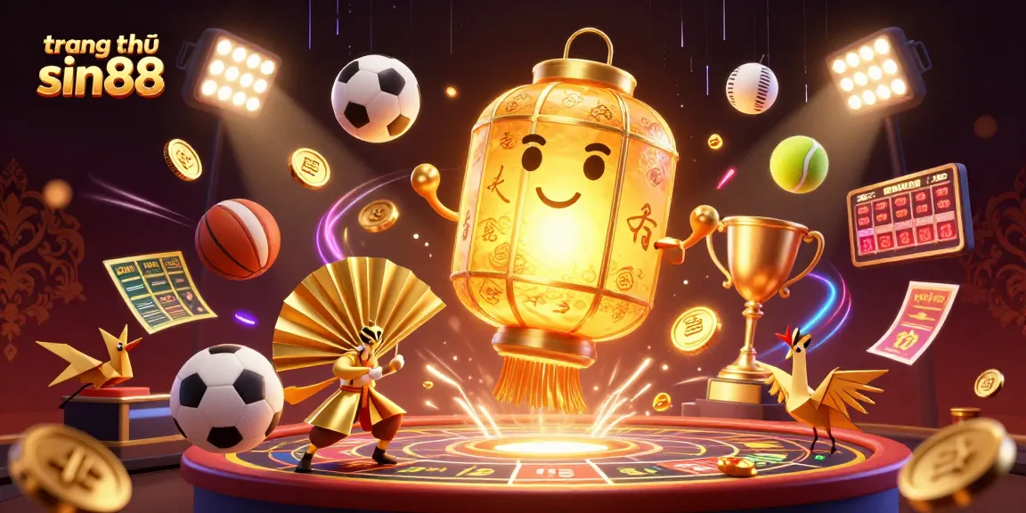Enhance your gameplay at trang chủ sin88 with a stunning 3D sports betting scene featuring dynamic energy and excitement.